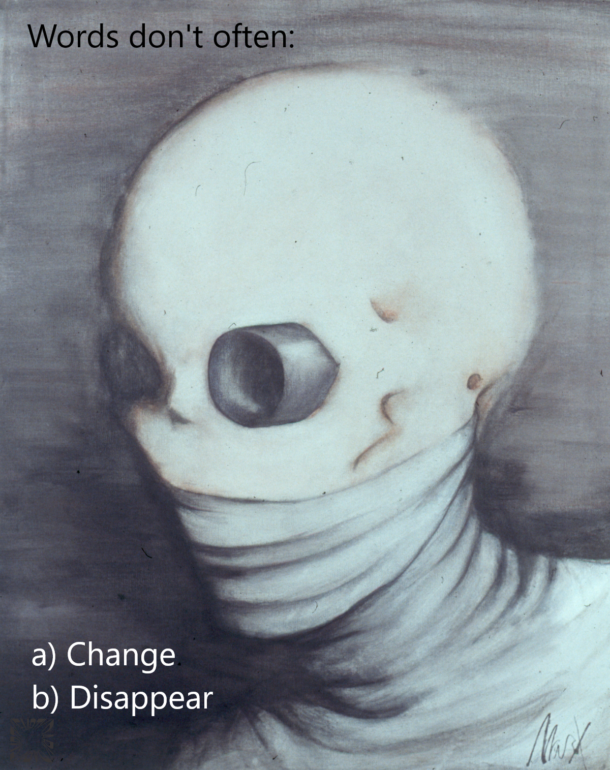Change Or Disappear